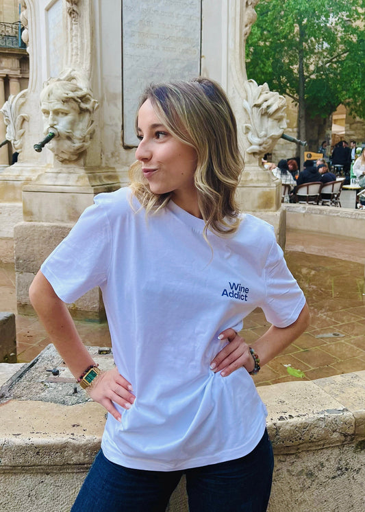 T-Shirt Wine Addict by Phoenaix BDE PHOENAIX