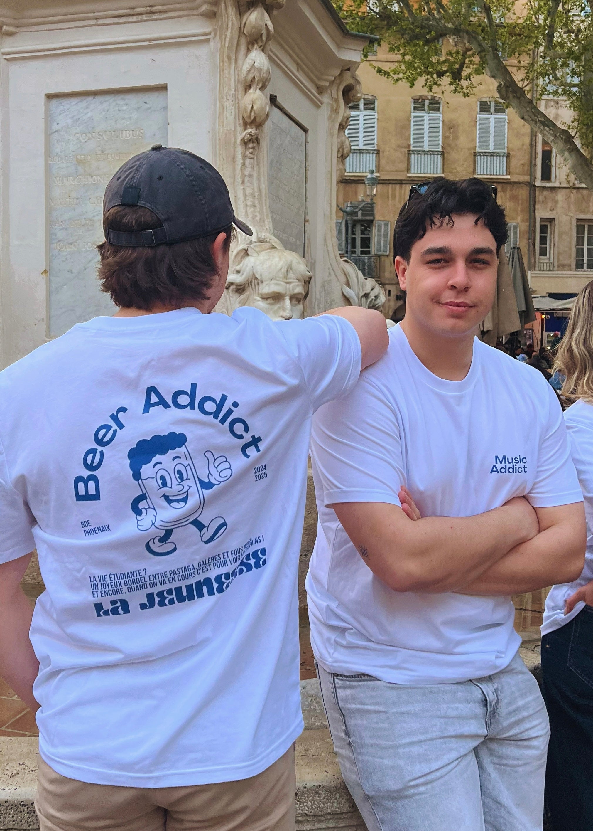 T-Shirt Music Addict by Phoenaix BDE PHOENAIX