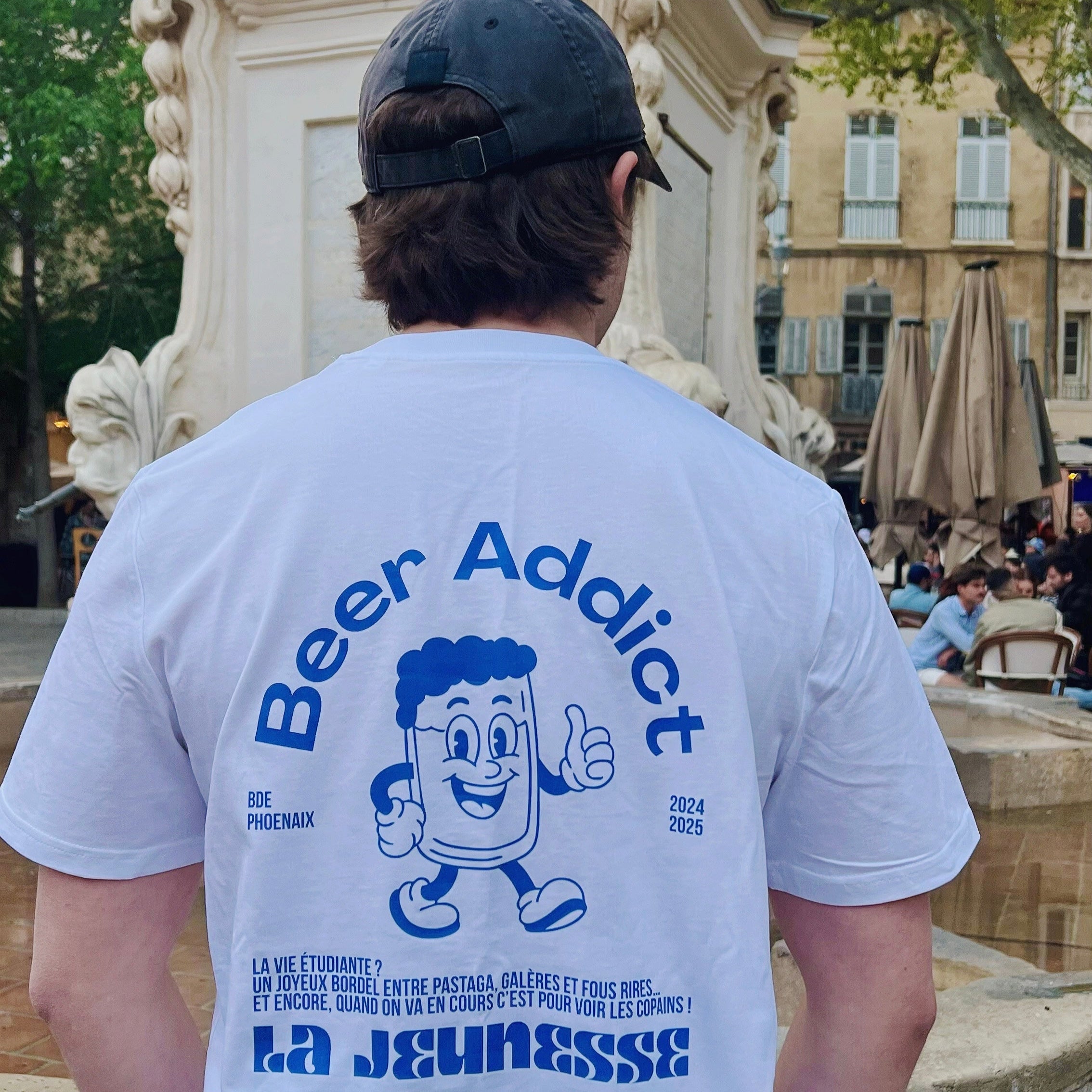 T-Shirt Beer Addict by Phoenaix BDE PHOENAIX
